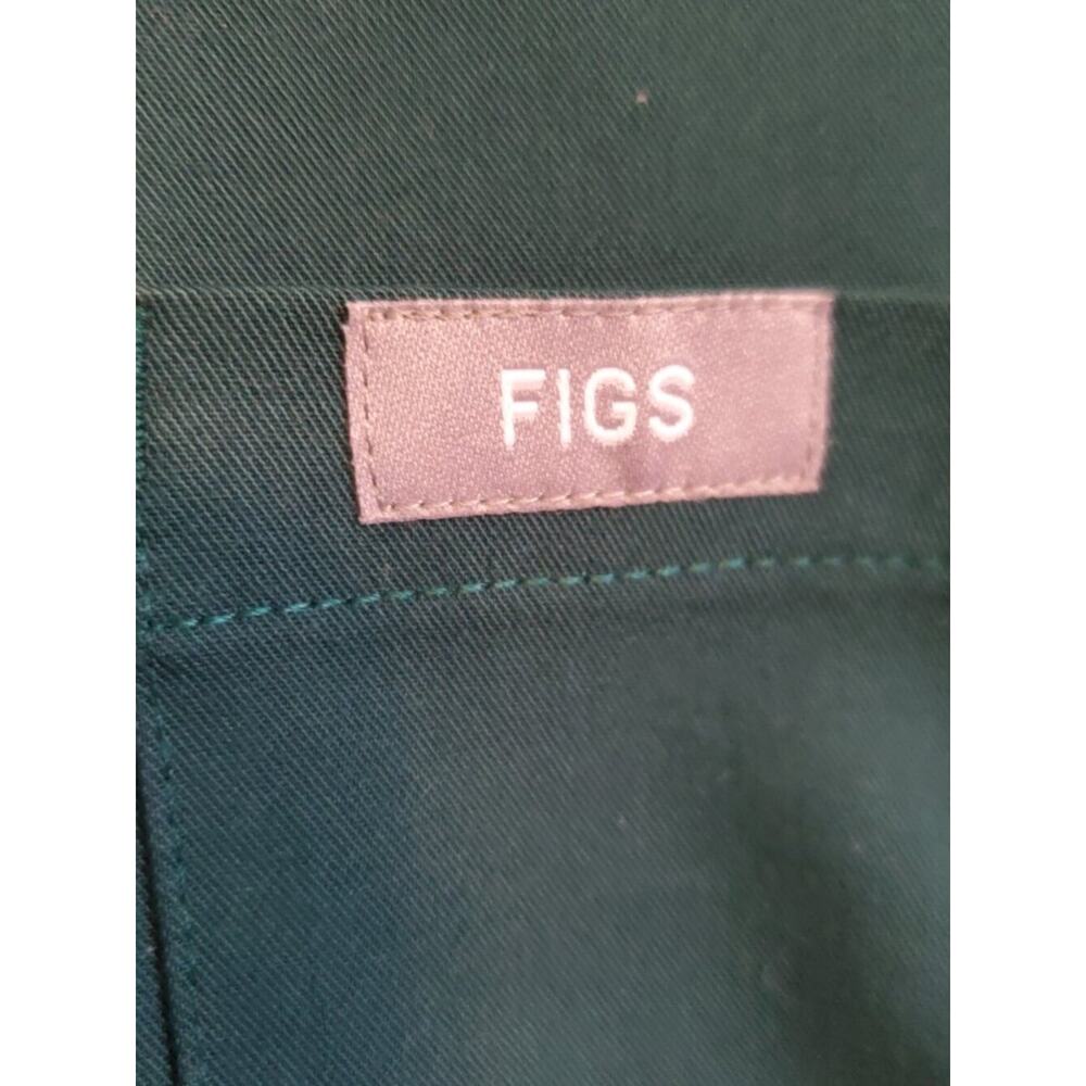 FIGS Dark Green One Pocket Scrub Top Women's Size Medium - Picture 6 of 8